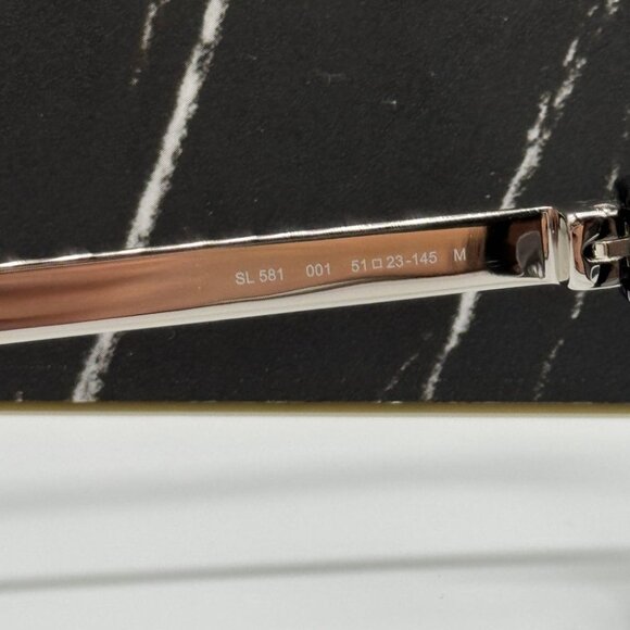 NEW SAINT LAURENT SL581 001 MEN BLACK SUNGLASSES SAINT LAURENT SL 581 001 - Picture 10 of 12